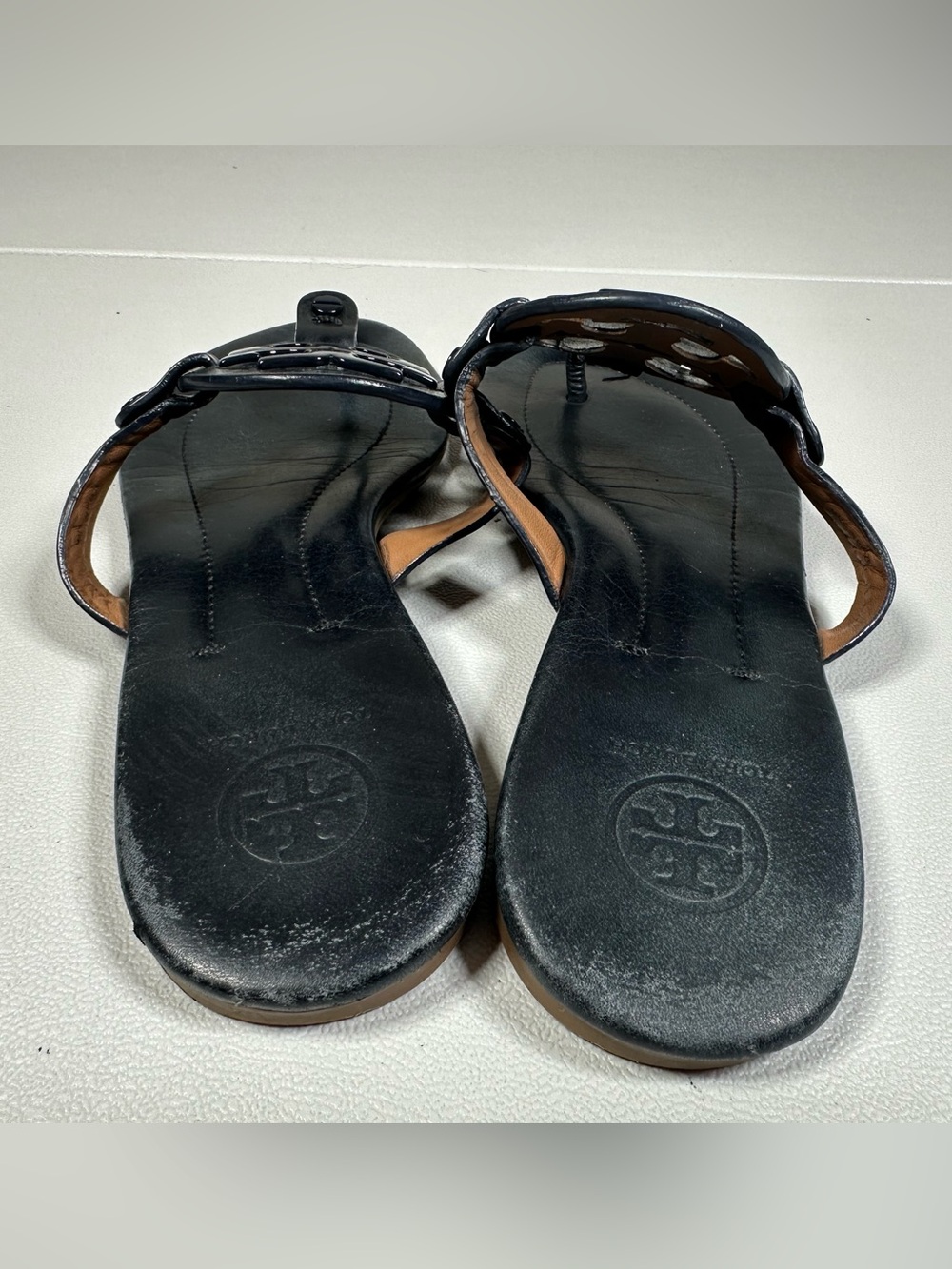 Tory Burch Miller Leather Sandals - Picture 7 of 13